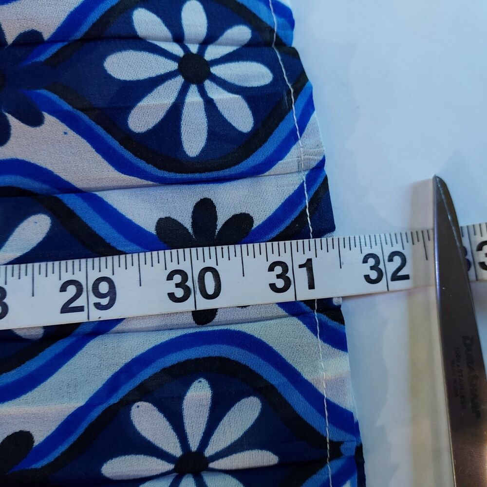 Her Destiny Chiffon Flowy Pleated Midi Skirt Size XL Feminine Elastic Waist - Picture 12 of 12